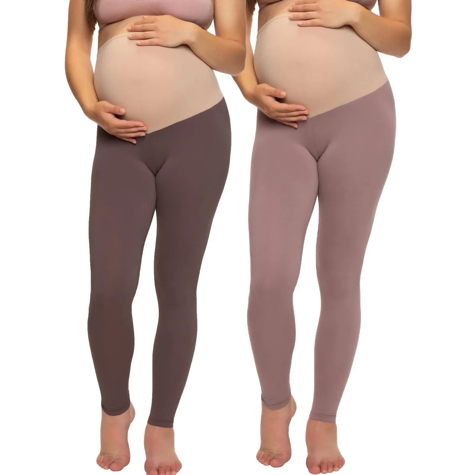 Felina Velvety Soft Maternity Leggings for Women - Yoga Pants for Women ...