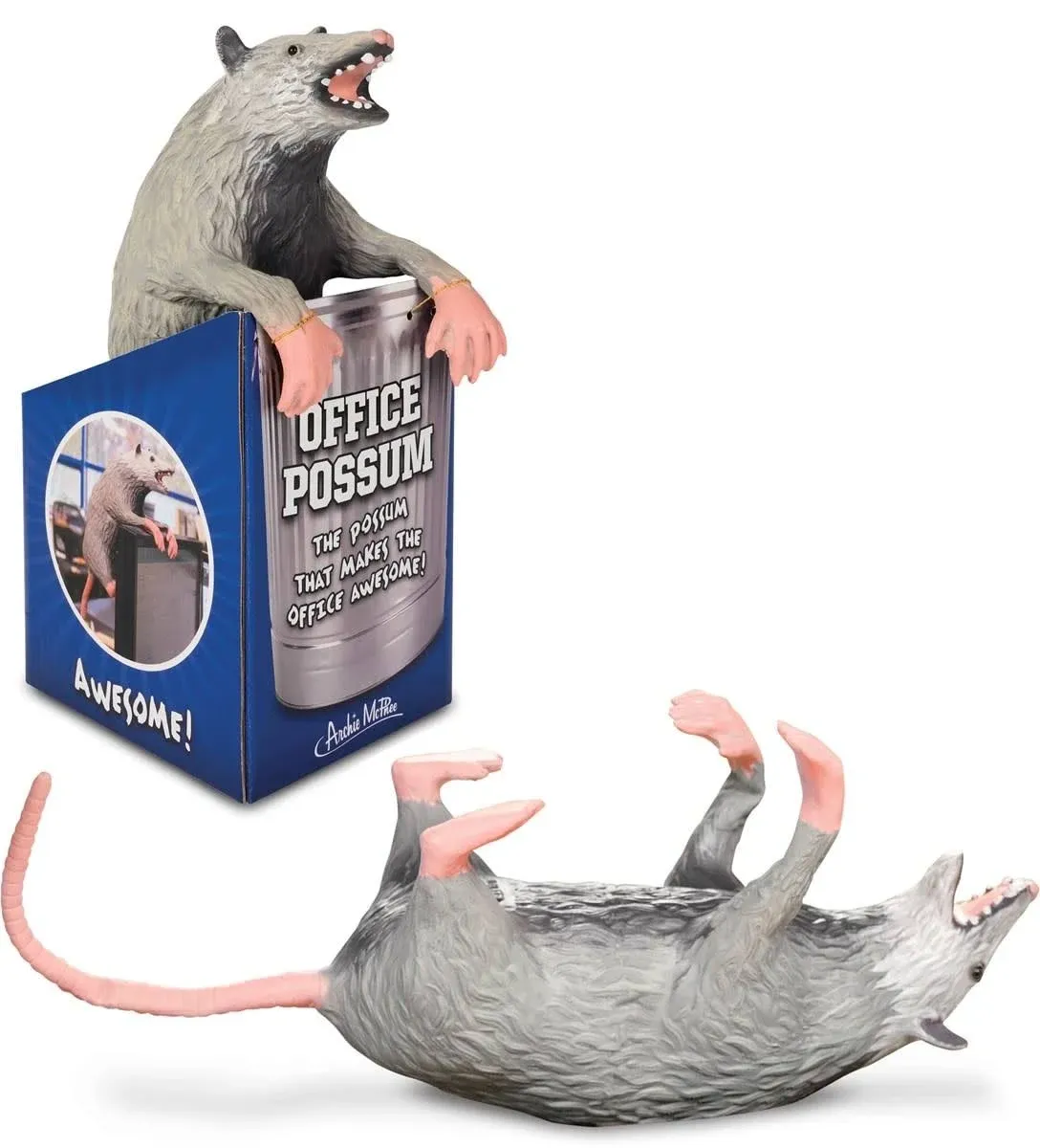 Office Possum Hanging Prank Toy