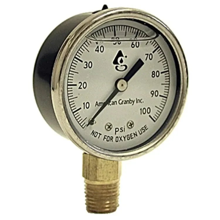 EILPG1002-4LNL LIQUID PRESSURE GUAGE 100 LB