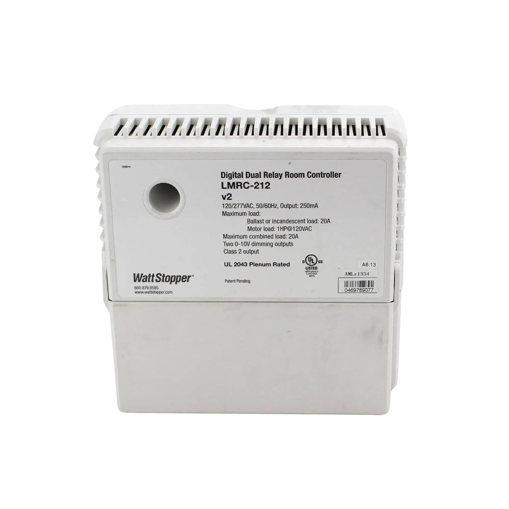 Wattstopper LMRC-221 Digital Room Controller, Dimmer, Universal