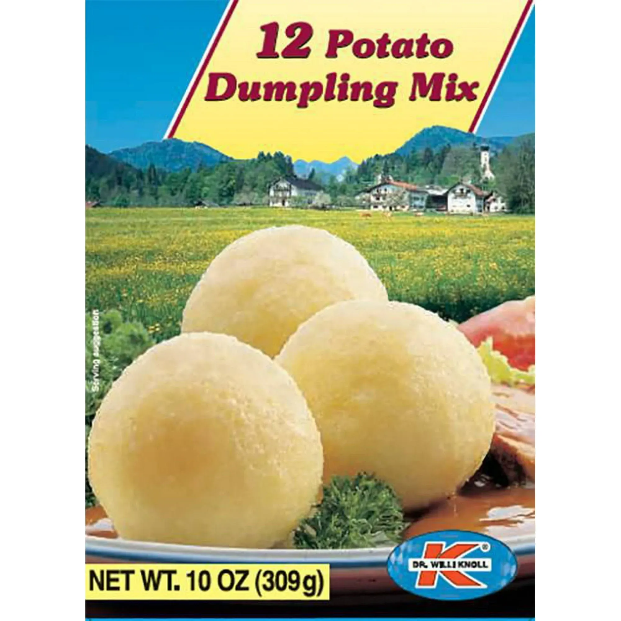 Dr. Knoll Bavarian-Style Potato Dumplings Mix in Box, 12 pc, 10 oz.