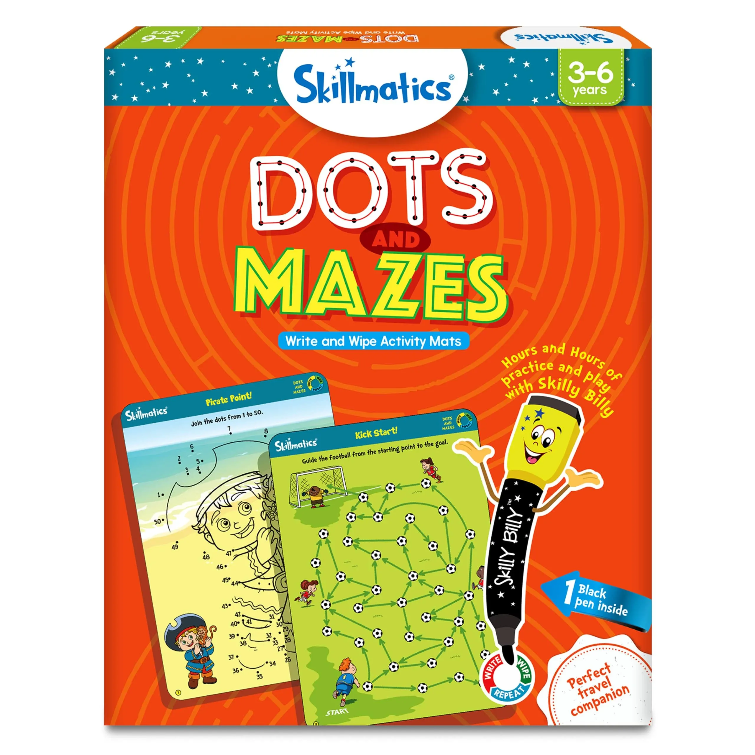 Skillmatics SKILL18DMS Dots and Mazes Game