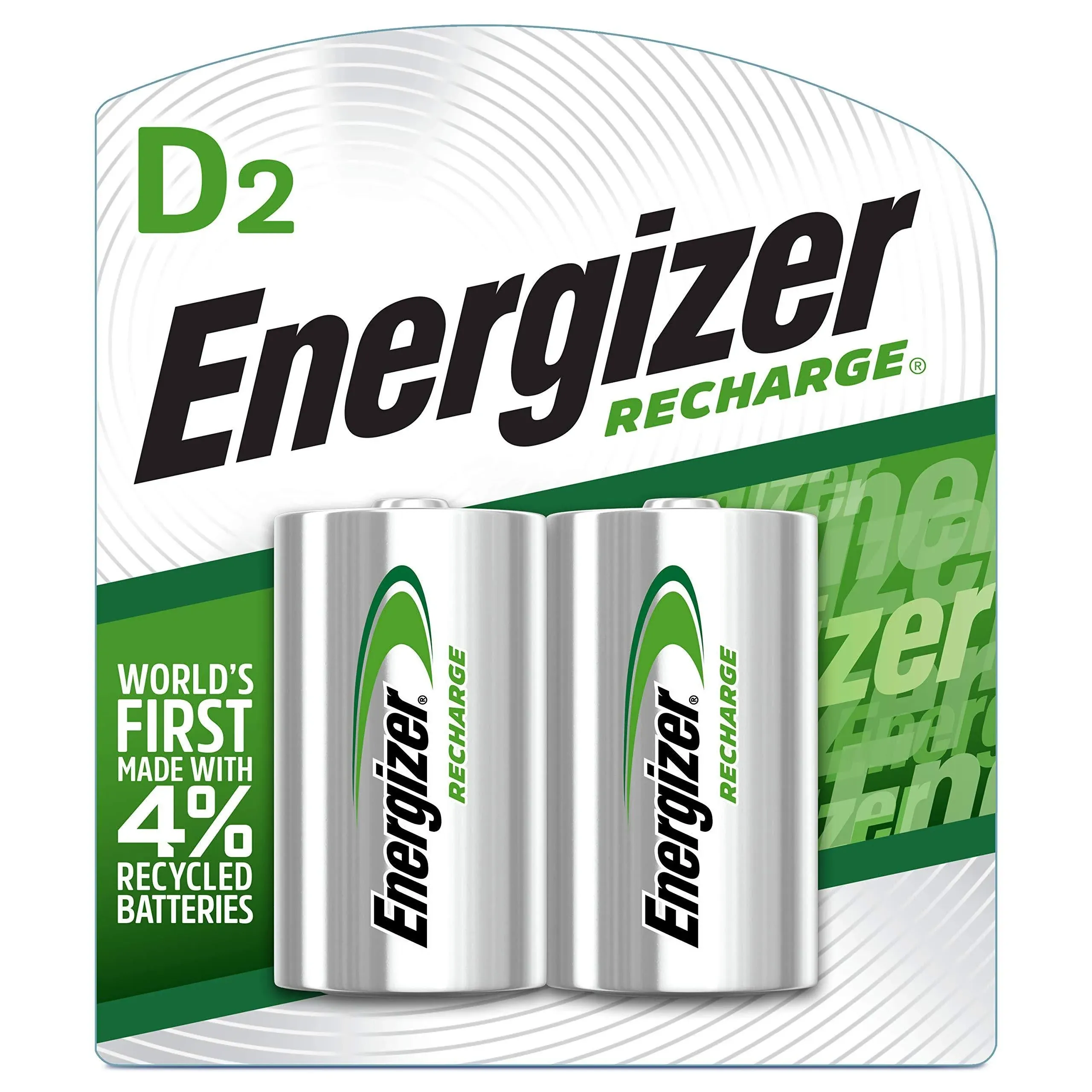 Energizer Rechargeable D Batteries