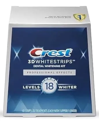 Crest 3D Professional Effects Whitestrips Teeth Whitening Kit