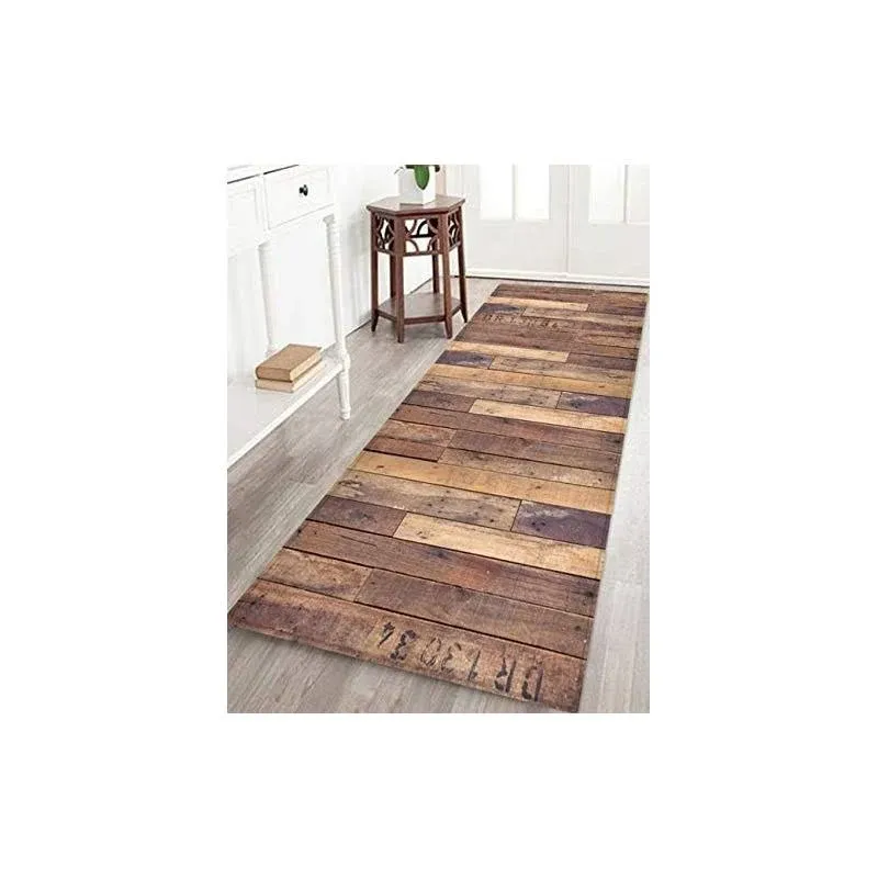 Bathroom Rugs Soft Non Slip Absorbent Memory Foam Bath Mat Extra Large Size Runner Long Rug for Bath Room Shower Tub Floors Mats 24 inches X 71 inches