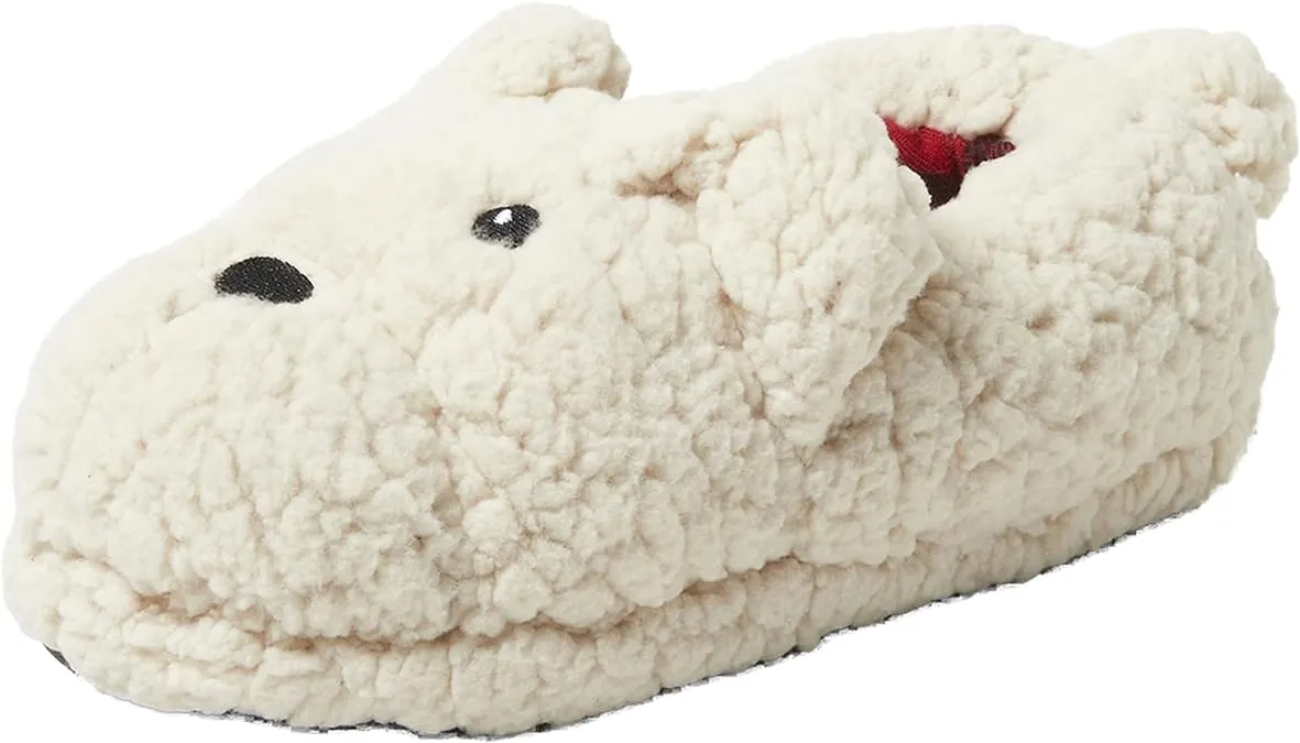 Dearfoams Toddler & Kids' Cute Shark, Cow, Unicorn, Dog, Dinosaur and Animal Critter Slippers