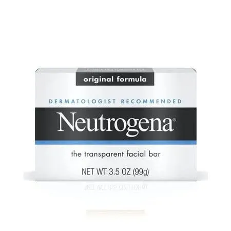 Neutrogena Original Formula The Transparent Facial Bar 3.5 Oz.,24 Packs