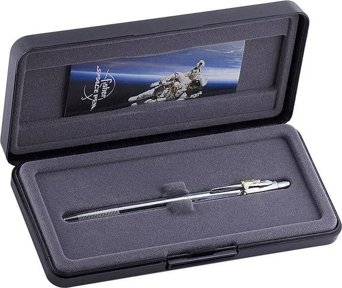 Fisher Sphere New Astronaut Pen Chrome W / Shuttle On The Clasp | Fisher Space Pen