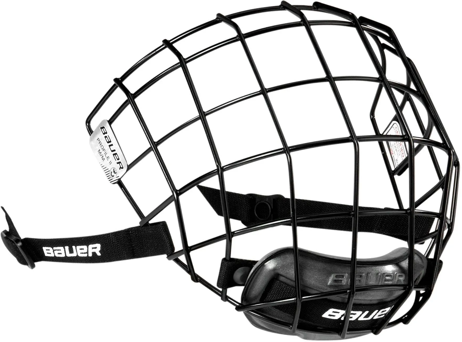 Bauer Profile II Hockey Facemask, Large, Black