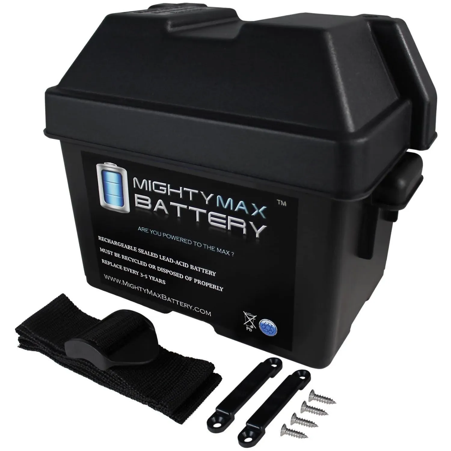 "Group U1 SLA / GEL Battery Box for Kayak's Trolling Motor"