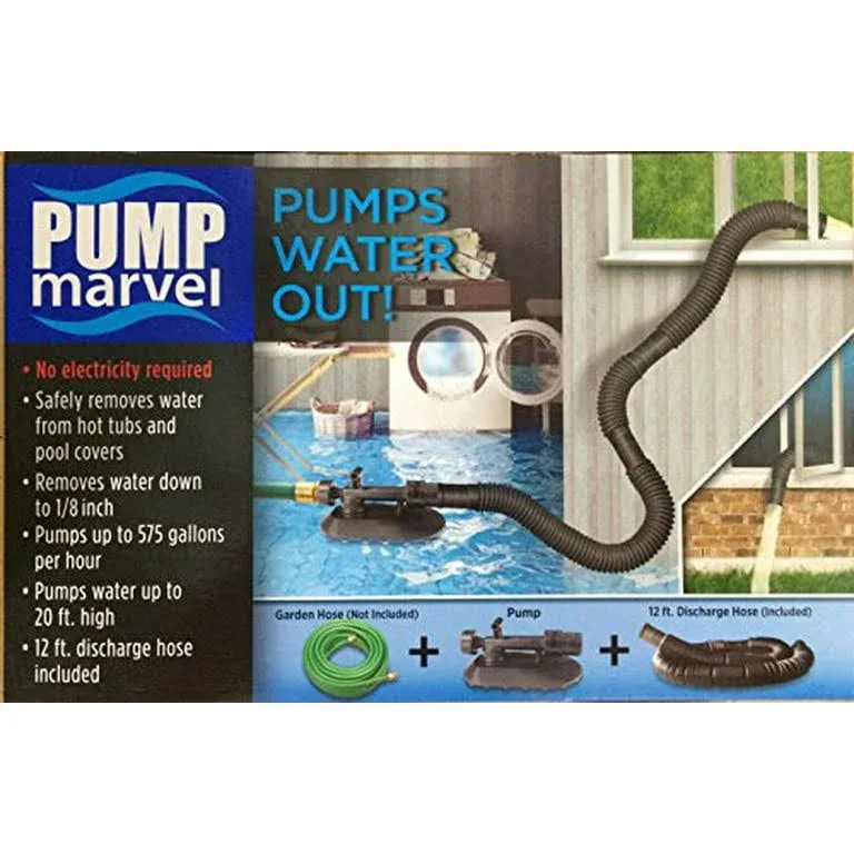 Water Pressure, The Venturi Effect And Vacuum Pump Marvel For Uses Pressure From A Garden Hose