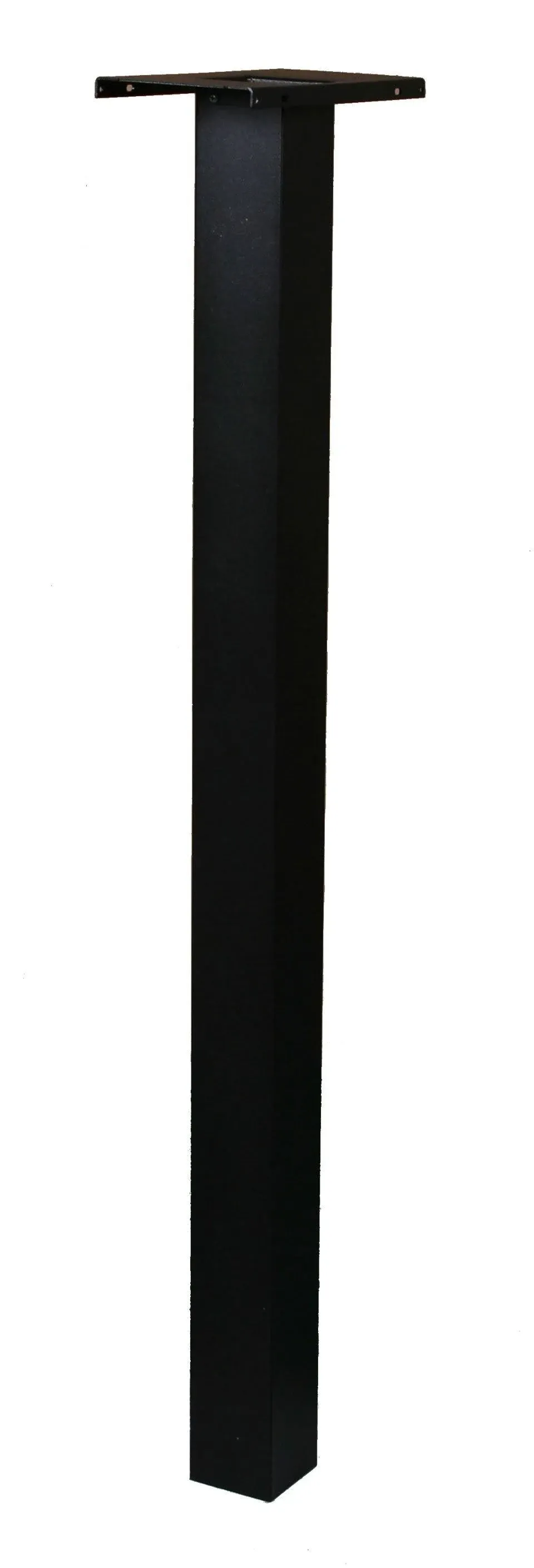 Architectural Mailboxes Brighton Aluminum In-Ground Post, Black