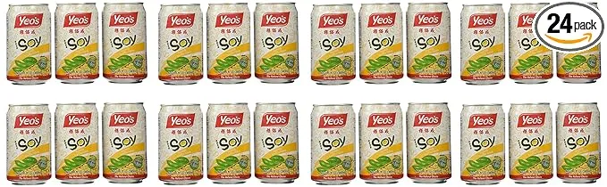 Yeo's Soymilk Drink - 24 pack, 10.1 fl oz cans