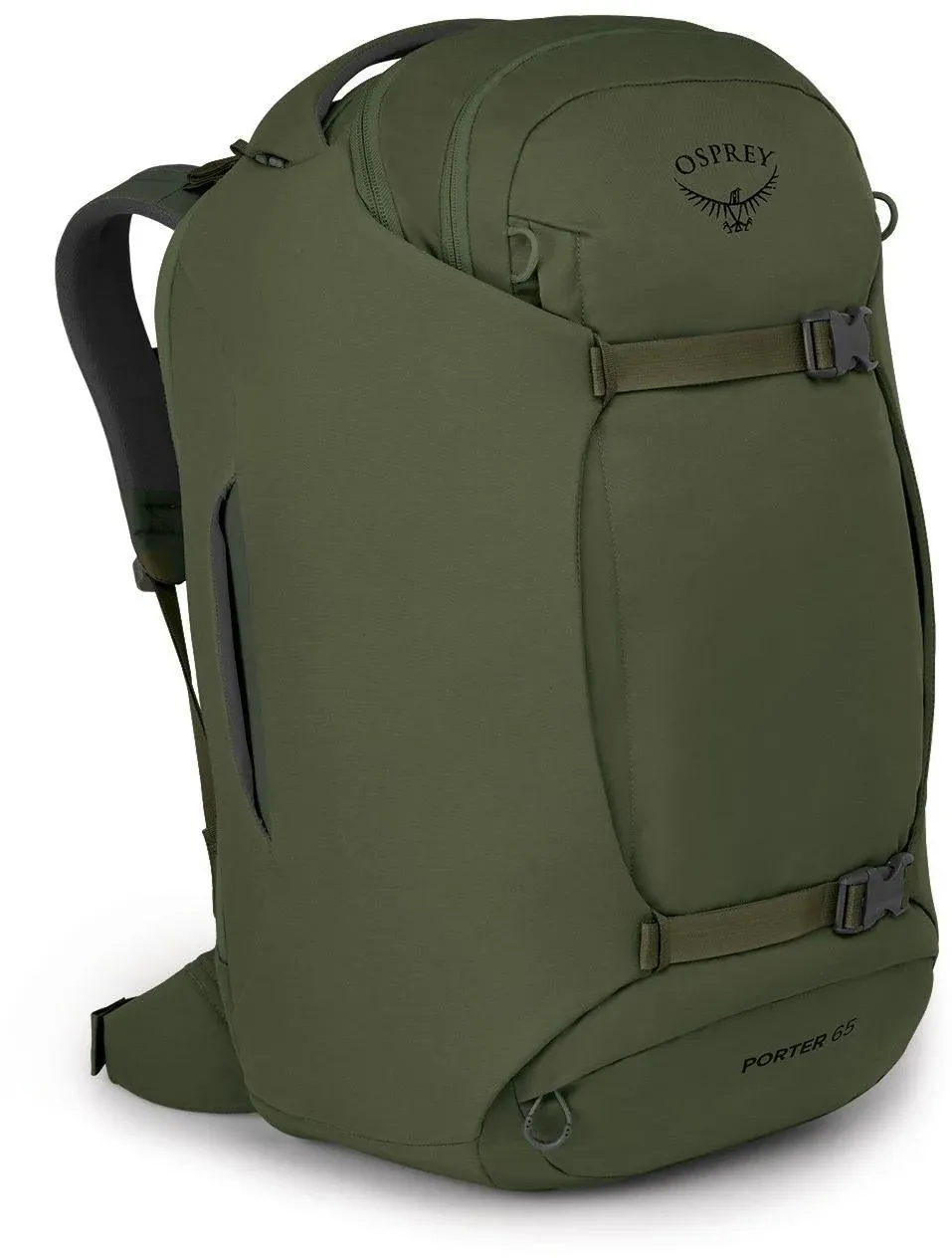 Osprey Porter 65L Travel Backpack, Haybale Green One Size