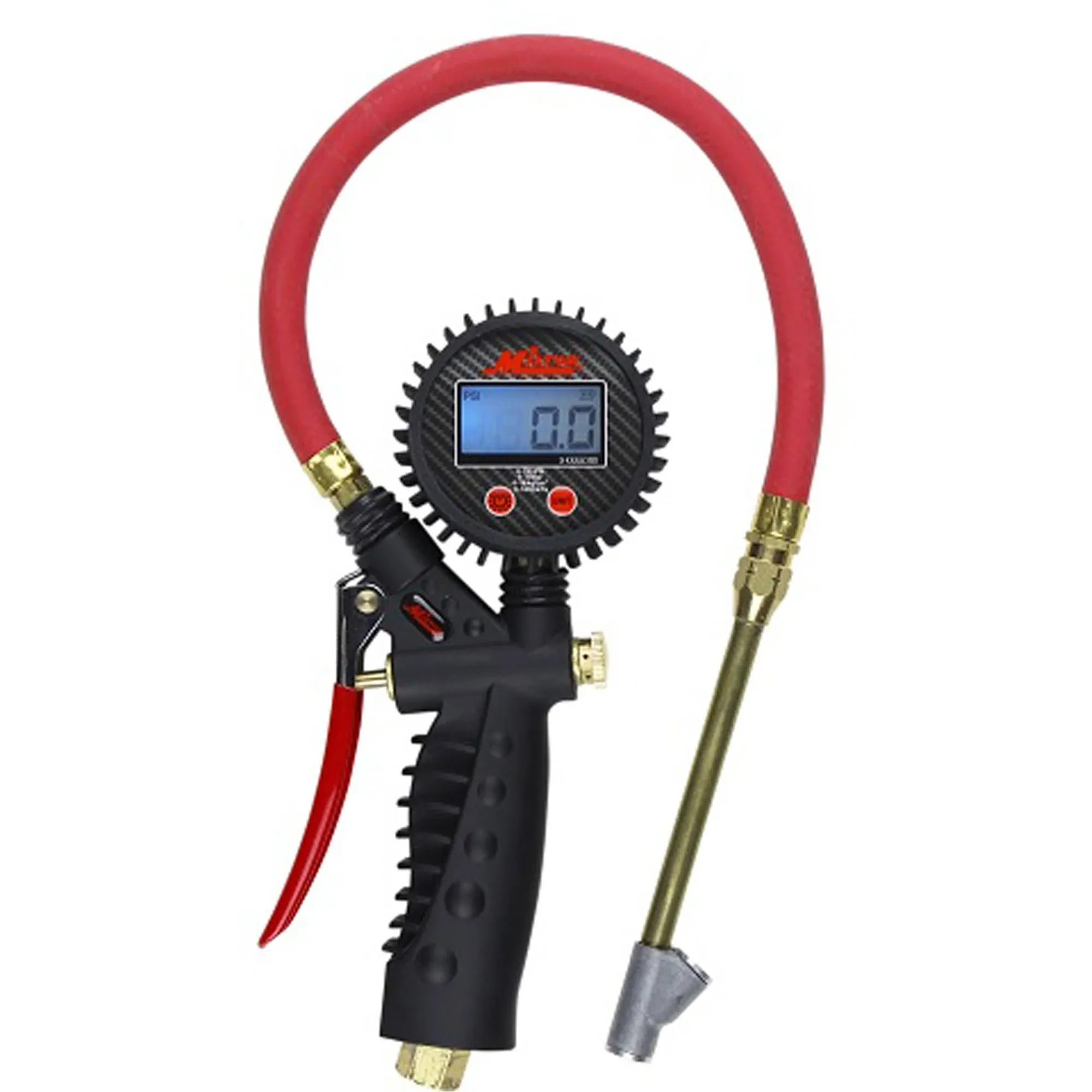 Milton S577D Pro Digital Pistol Grip Inflator Gauge, 15" Hose - 255 PSI