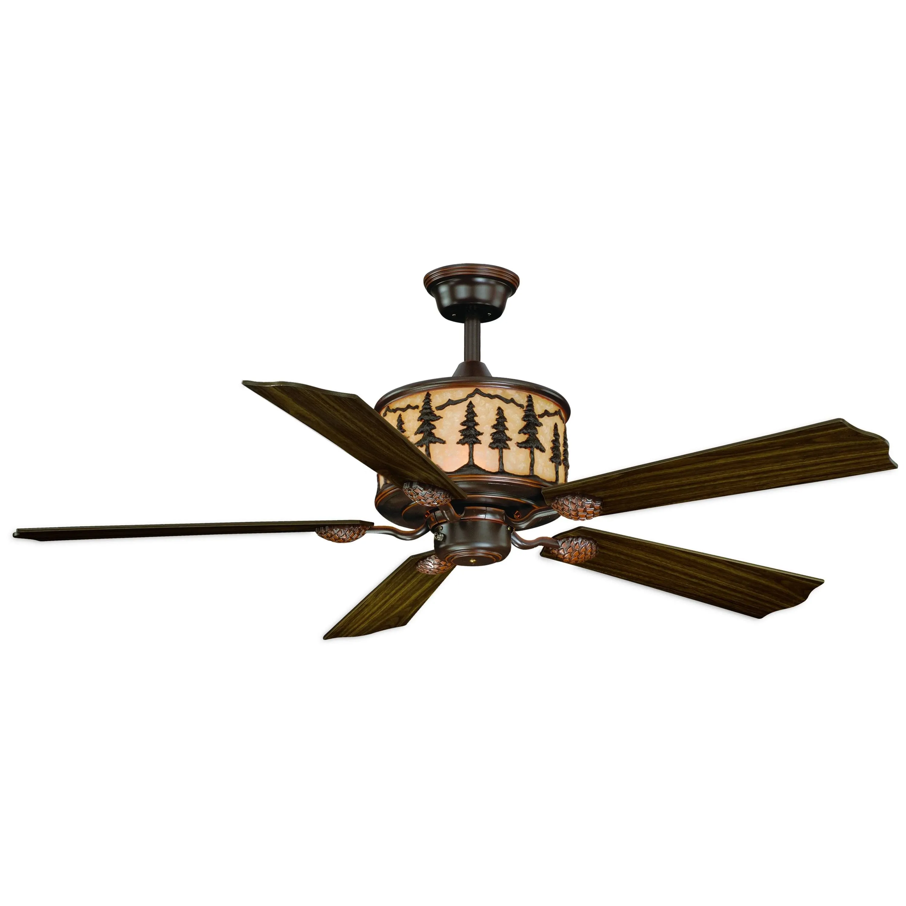 Vaxcel Lighting Yosemite 56" 5 Blade Indoor Ceiling Fan - Remote