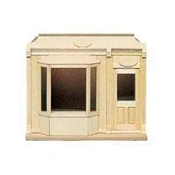 Houseworks Dollhouse Miniature Street of Shops Bay Window Shop