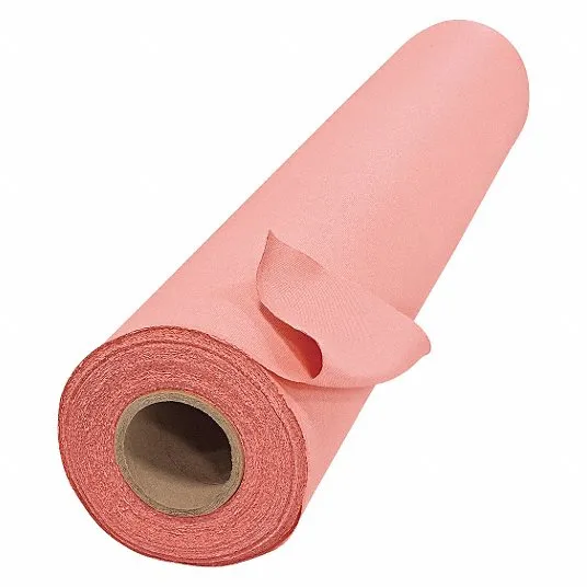 STEINER Welding Blanket Roll: Acrylic-Coated Fiberglass, 5 ft Wd, 150 ft Lg, Pink