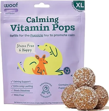 Woof Pupsicle Calming Pops (XL)