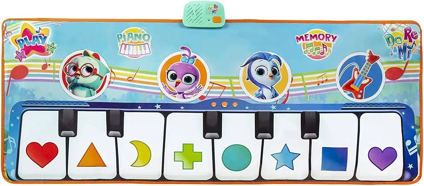 Do, Re & Mi Musical Piano Mat, 48U201D - Includes 8 Melodies, Character Voices ...