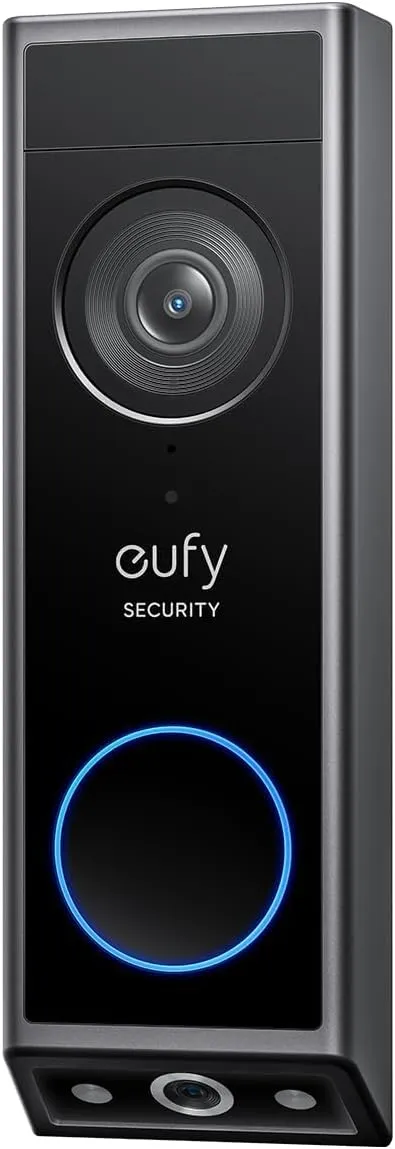 eufy Security - eufy Video Doorbell E340 Black - black