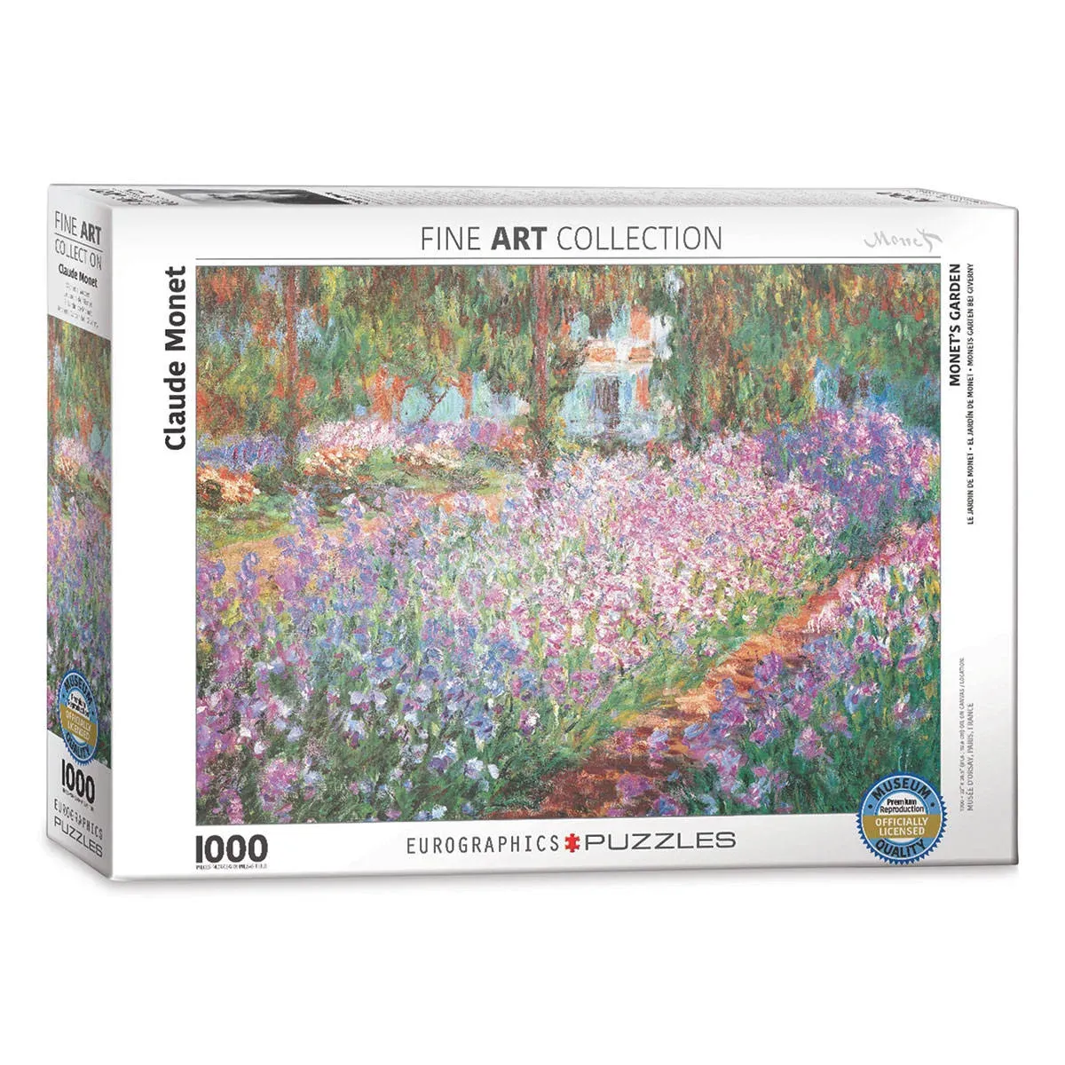 Eurographics | (Claude) Monet&#039;s Garden | 1000 Piece Puzzle- Brand New Sealed!