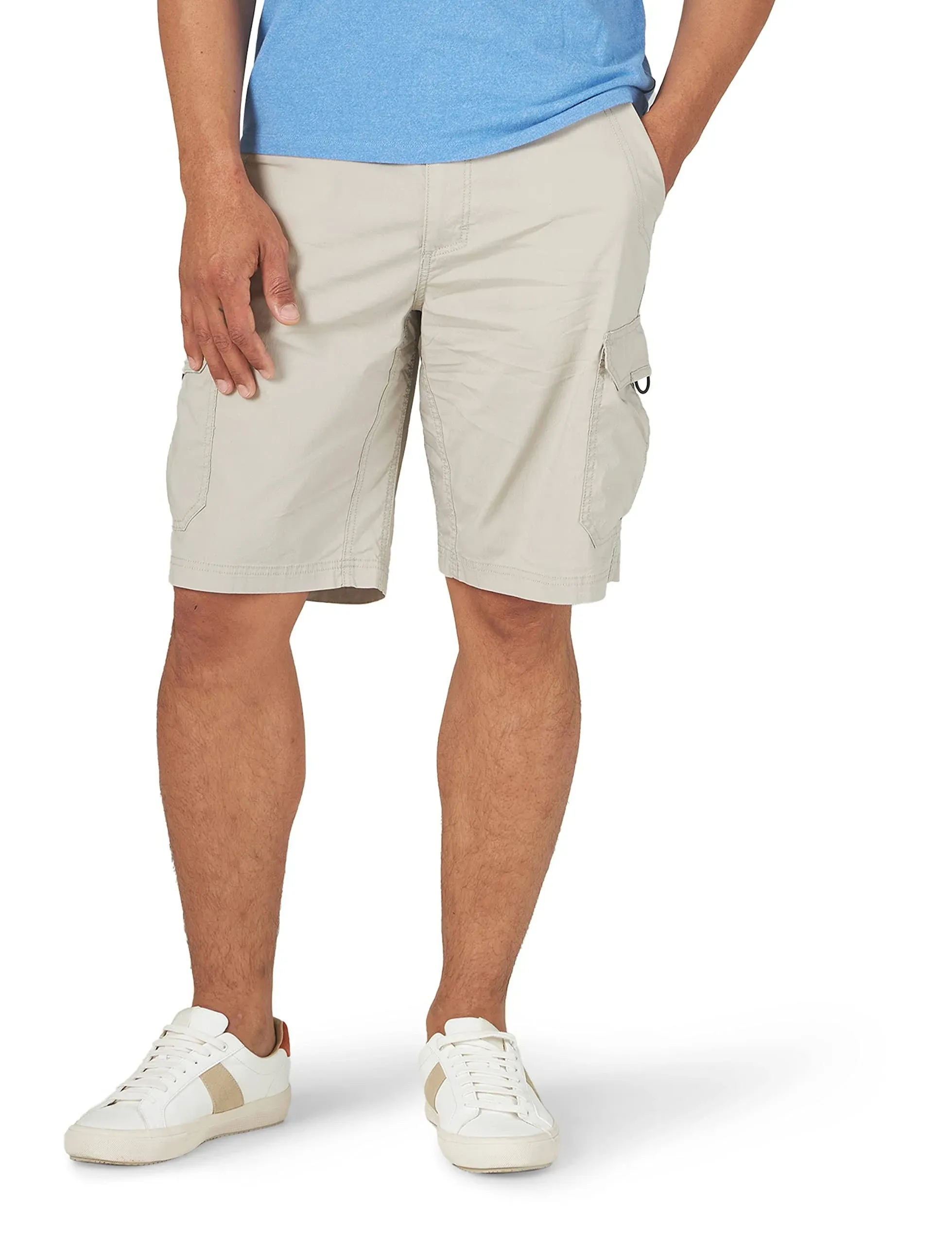 Men's Lee Extreme Motion Crossroads Cargo Shorts 34 Stone