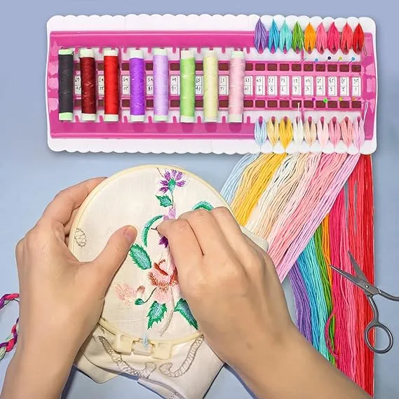 Floss Organizer Embroidery 30 &amp; 50 Position,  Embroidery Thread Organizers 