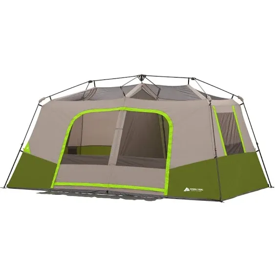 Ozark Trail 16-Person 3-Room Family Cabin Tent, with 3 Entrances