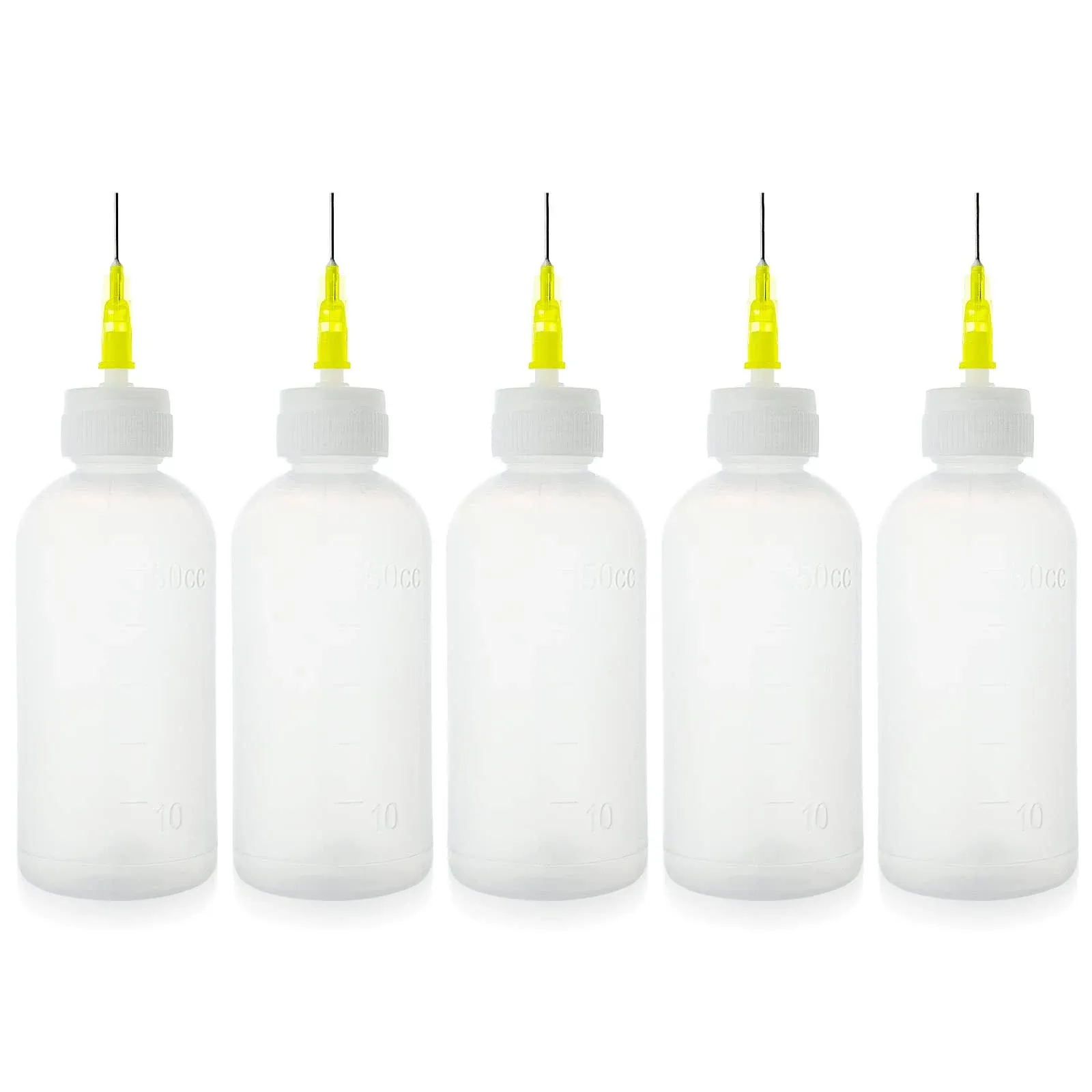 50cc Needle Glue Bottle, Needle Tip Squeeze Bottle, Precision Tip Applicator ...