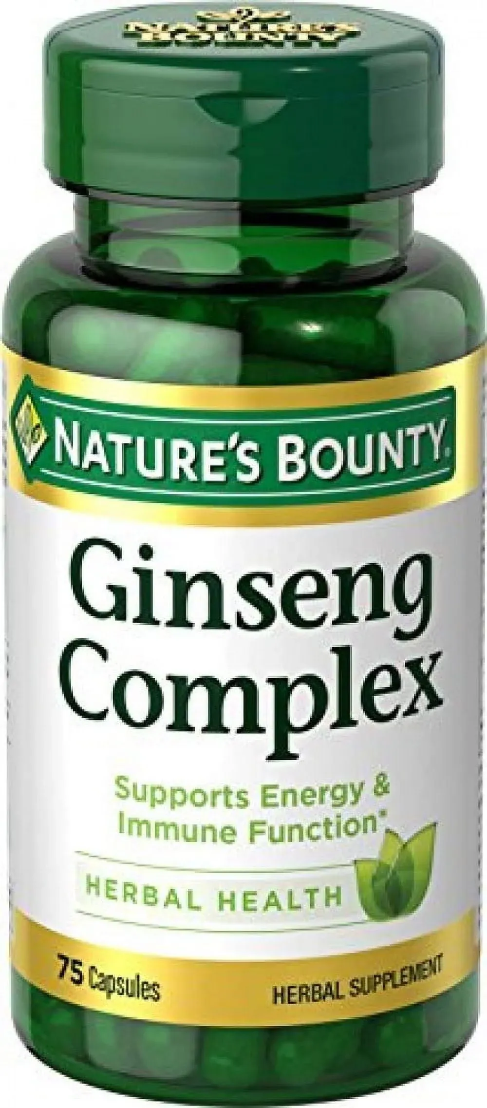 Nature's Bounty Ginseng Complex Capsules