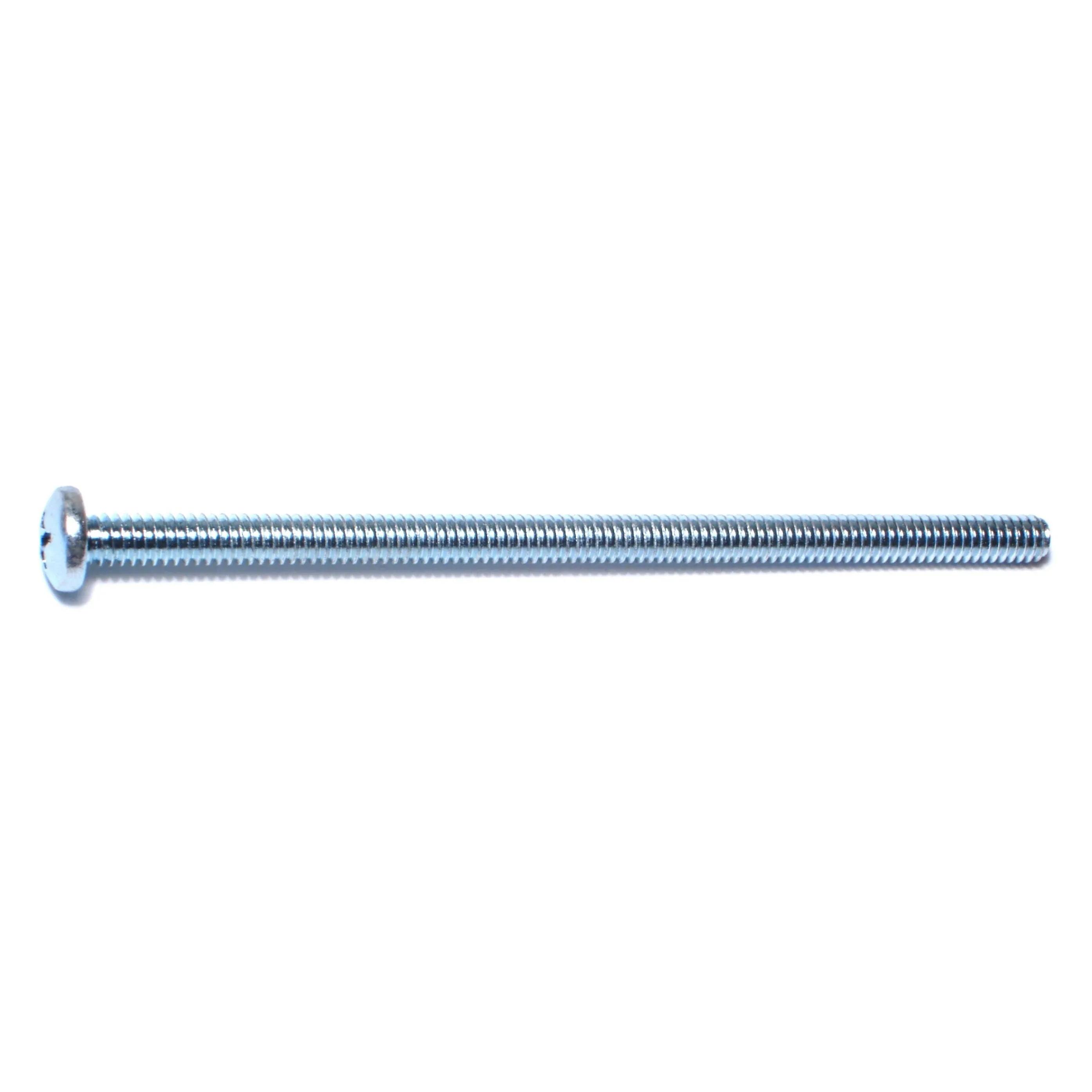 1/4"-20 x 5" Zinc Phillips Pan Head Machine Screws (8 pcs.)