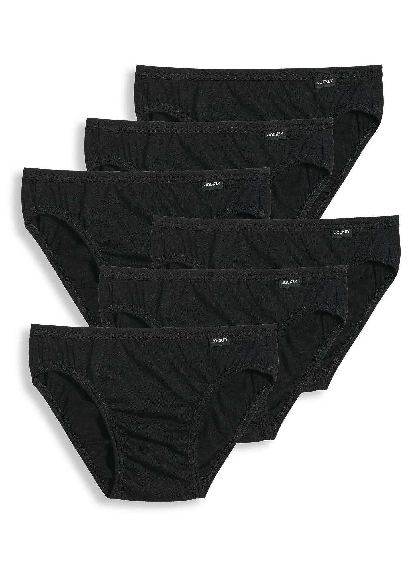 Jockey Men's Elance Bikini 6-Pack