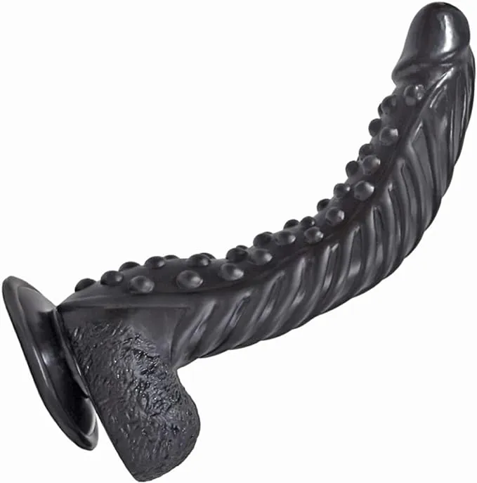 Realistic Dildo 10.6 Inch with Suction Cup Black