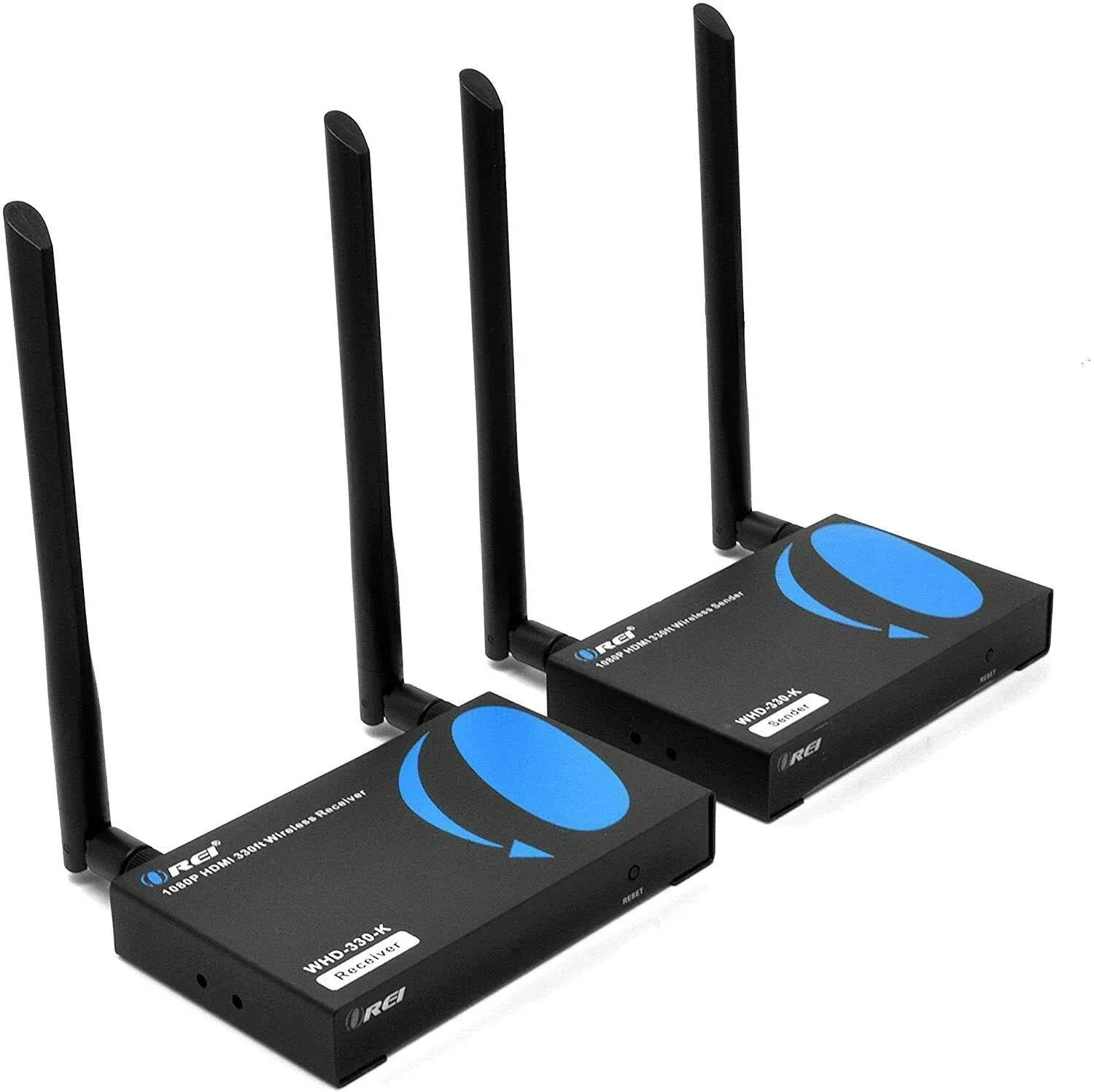 Wireless HDMI Transmitter &amp; Receiver Extender - Upto 300 Feet(WHD-330-K<wbr/>)