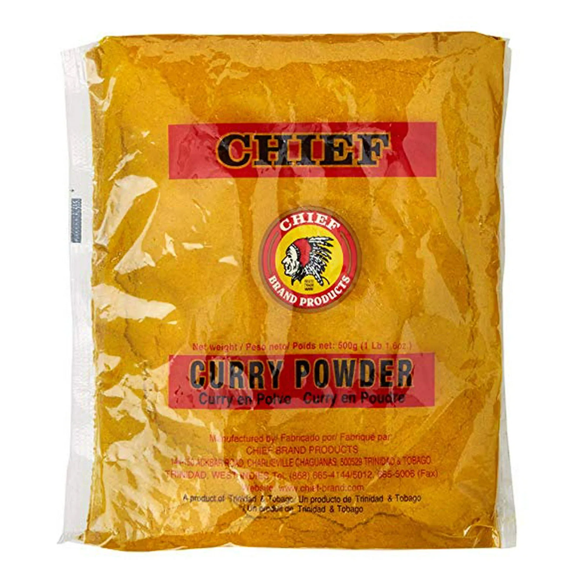 Chief Curry Powder 500g 17.5 oz Made