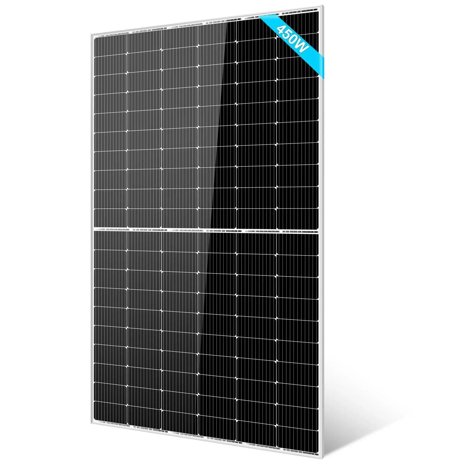 SUNGOLDPOWER 450W Monocrystalline Solar Panel,Grade A Cell IP67 MC4,Charging 12V/24V/36V/48V Battery for RV,Rooftop,Charging Station,House