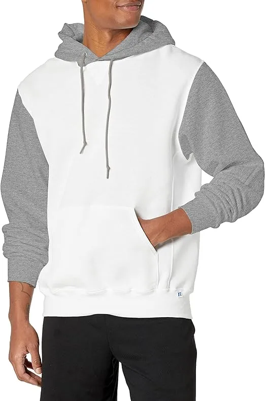 Russell Athletic Men's Dri-Power Color Block Fleece Hoodie