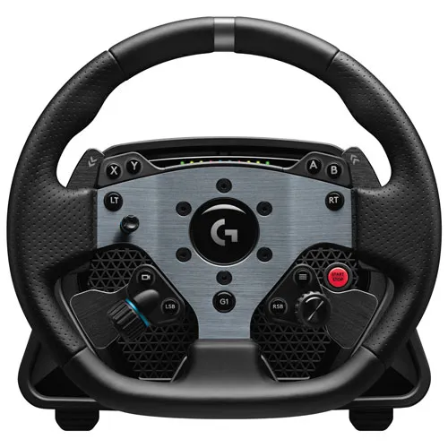 Logitech - PRO Racing Wheel for PC with TRUEFORCE Force Feedback - Black