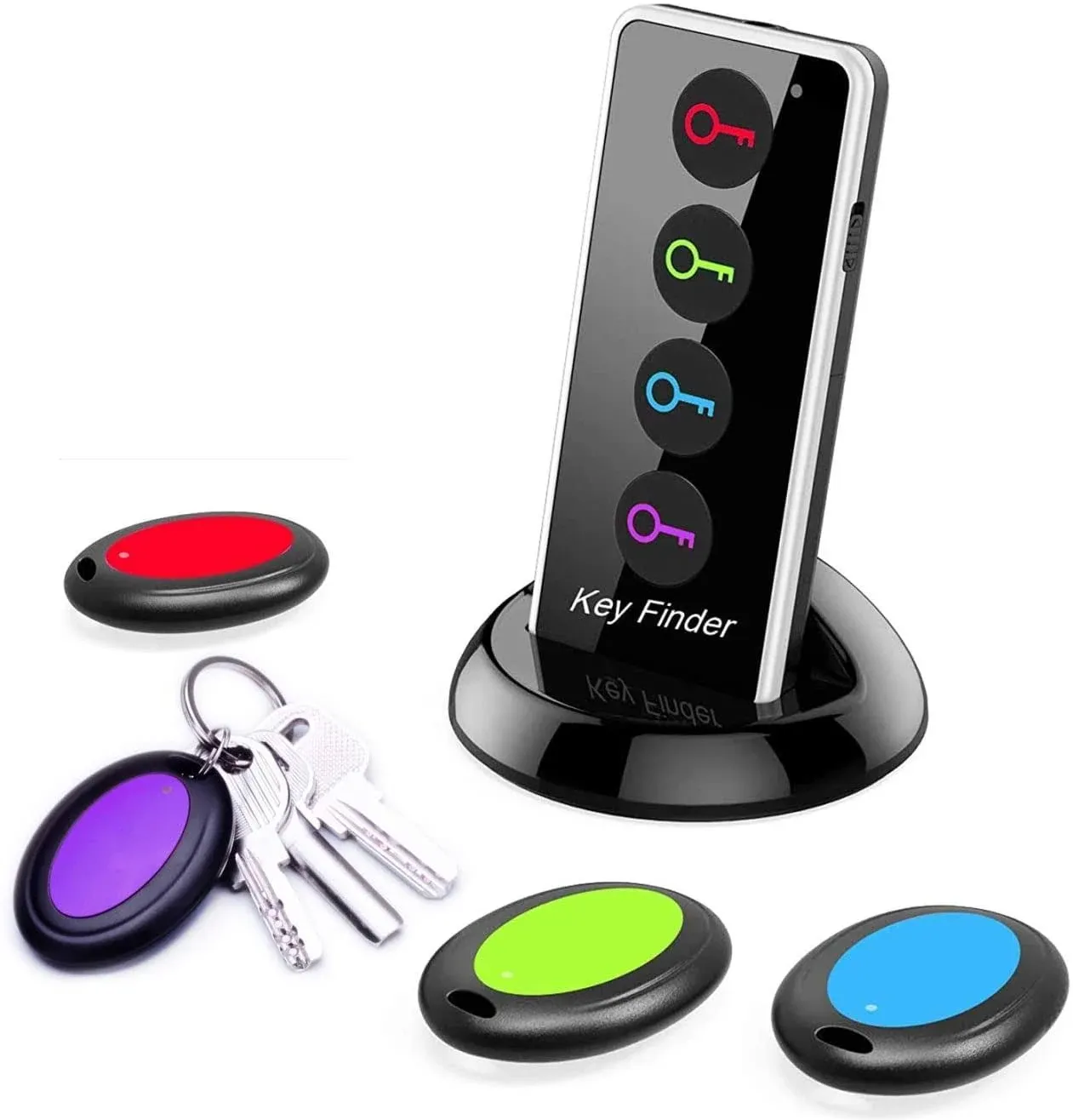 Key Finder  80Db+ RF Item Locator Tags key car home remote131Ft. Working Range