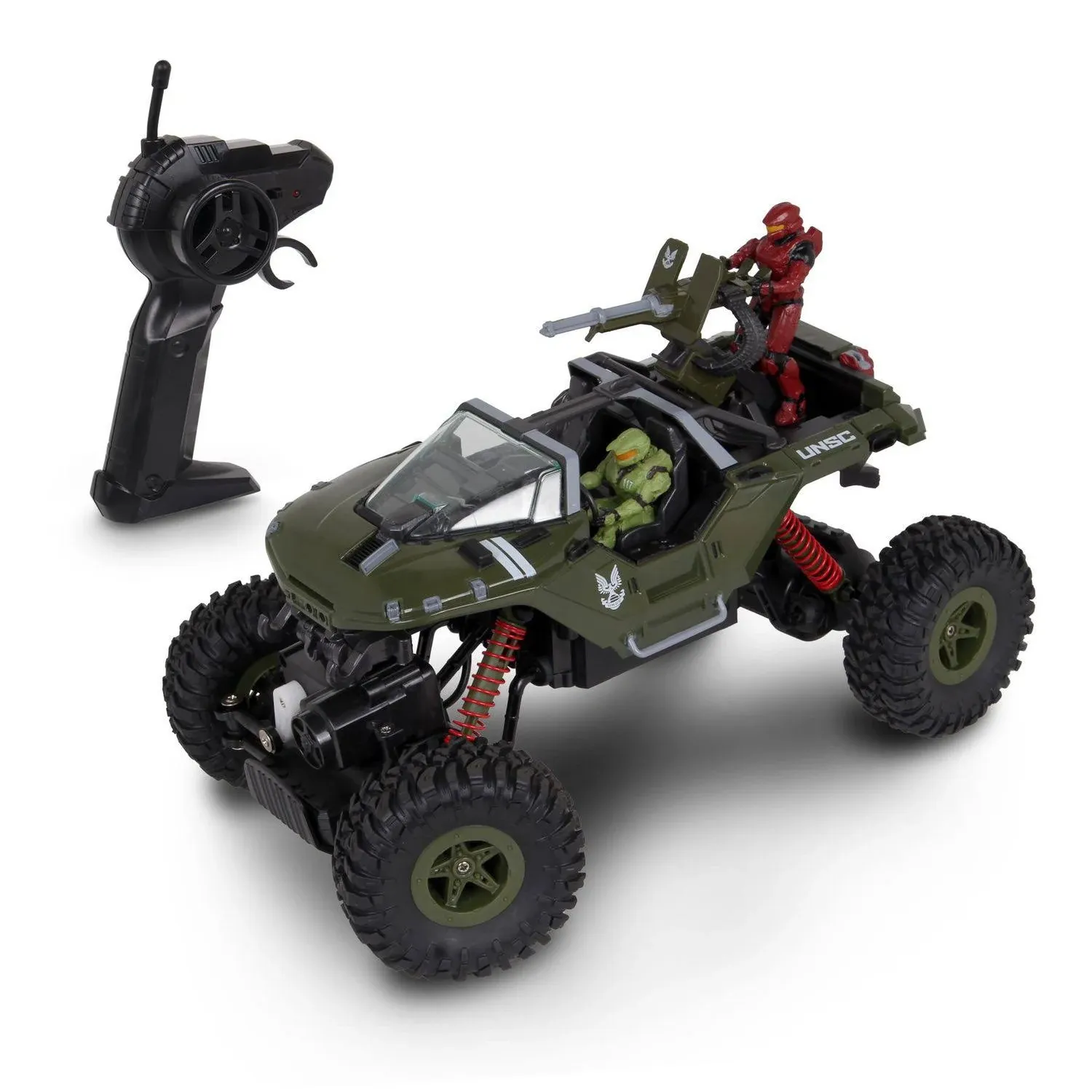 NKOK Halo Infinite RC: UNSC Warthog Rock Hog - Rock Climber, Master Chief &amp; Spar