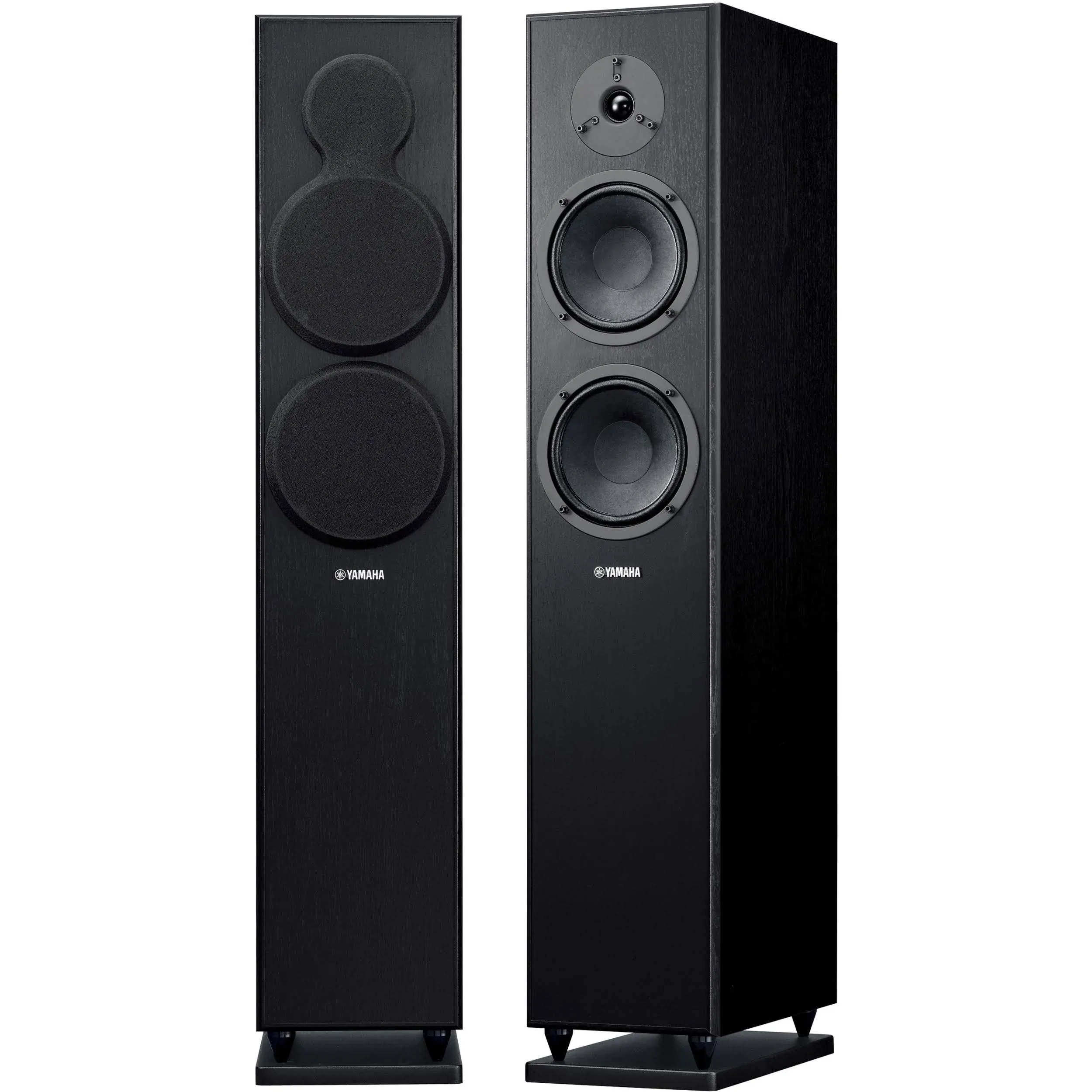 Yamaha NS-F150PN Dual 6.5" 2-Way Floorstanding Speaker - Piano Black