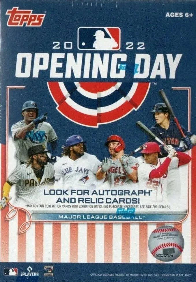 MLB 2022 OPENING DAY BLASTER BOX