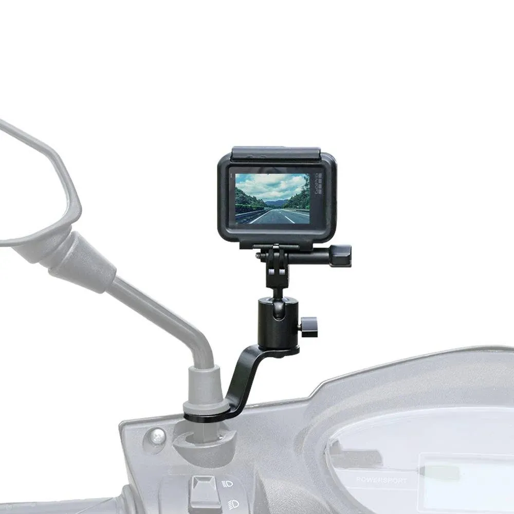 Motorcycle Rearview Mirror Mount Holder