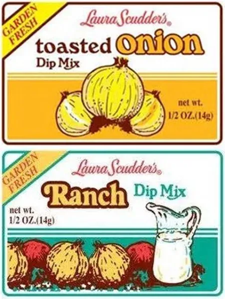 Laura Scudder's Toasted Onion And Ranch Dip Mix