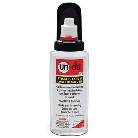 Un-Du Adhesive Remover, 4 oz.