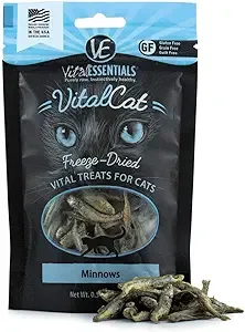 Vital Cat Freeze-Dried All-Natural Minnows Cat Treats, 0.5 oz.