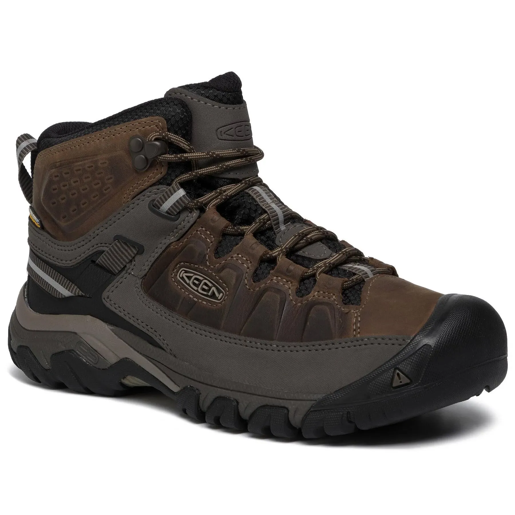 Keen Men&s Targhee III Mid Waterproof Bungee Cord/Black 10.5