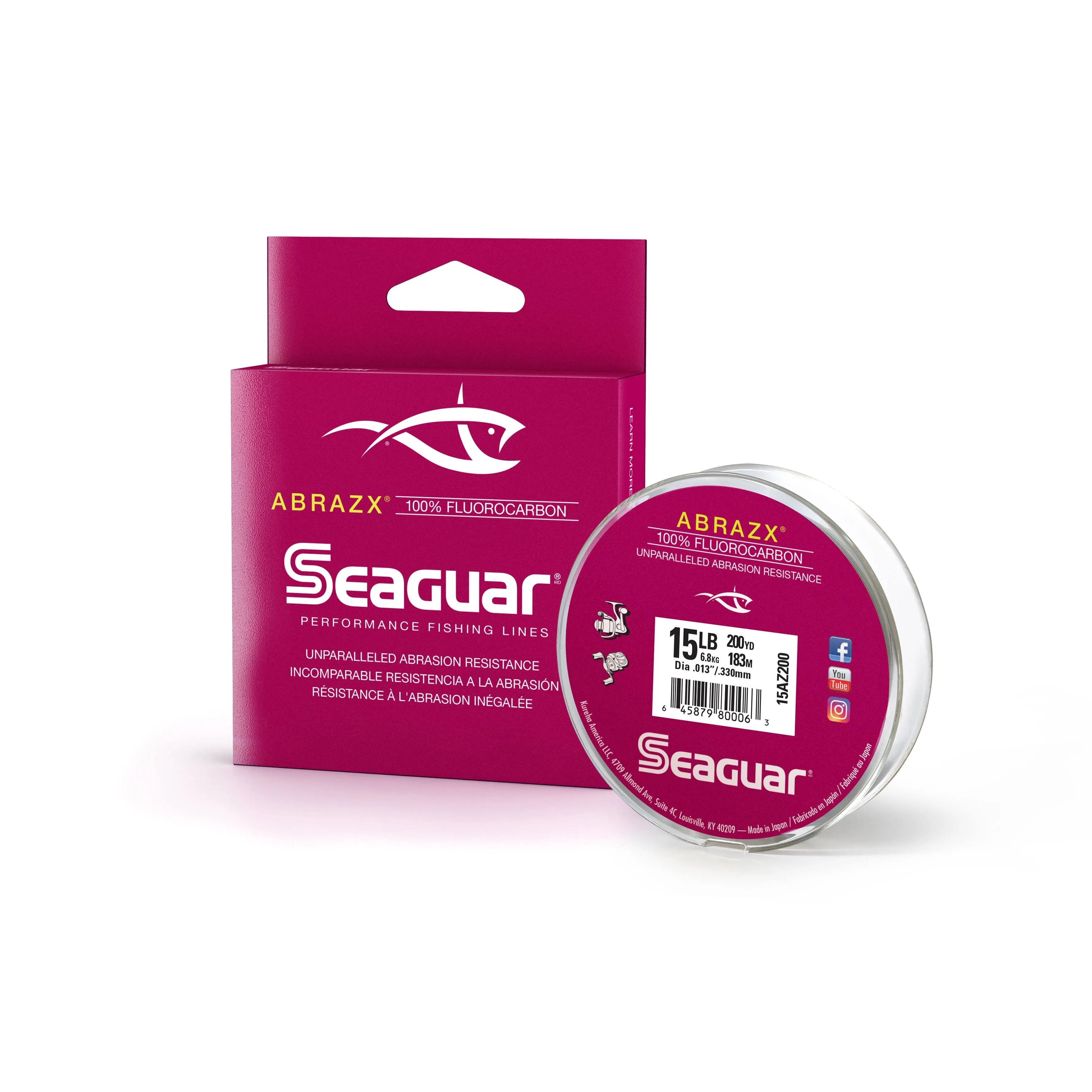 Seaguar AbrazX Fluorocarbon Line