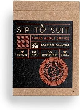 SIP-TO-SUIT Cards About Coffee - Standard Edition